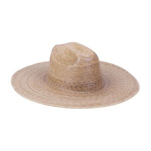 Lack of Color Western Wide Palma Palm Leaf Sun Hat